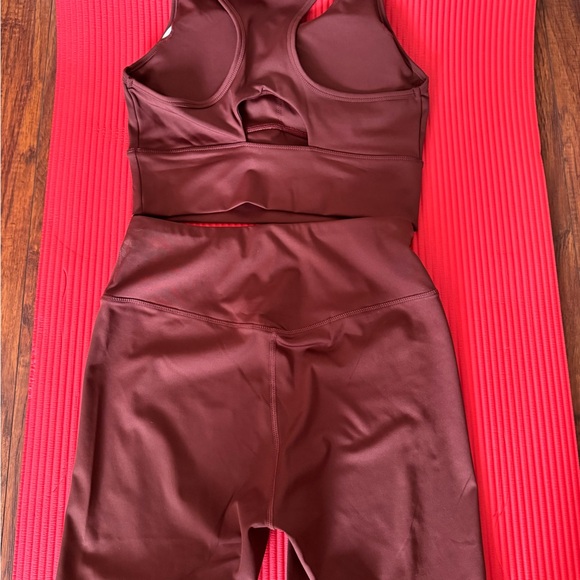 Women's Chocolate Brown Bike Shorts - Picture 3 of 7